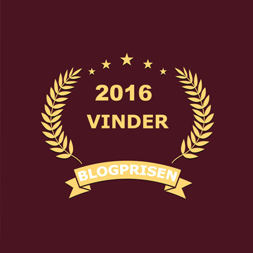 Tillykke til os alle – vi vandt blogprisen 2016!!!